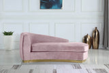 Julian Pink Velvet Chaise