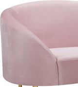 Ritz Pink Velvet Chair