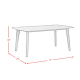 Santa Barbara Dining Table in Walnut