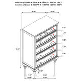 Andover Chest of Drawers