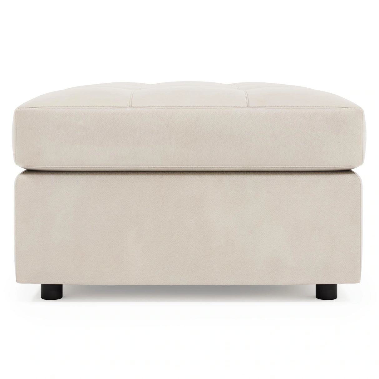Nest Leather Ottoman