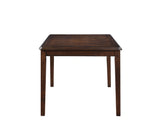 GIA 60" DINING TABLE+CHAIRS (5 PCS/CTN) -CHERRY