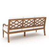 Savannah Sofa-White Linen