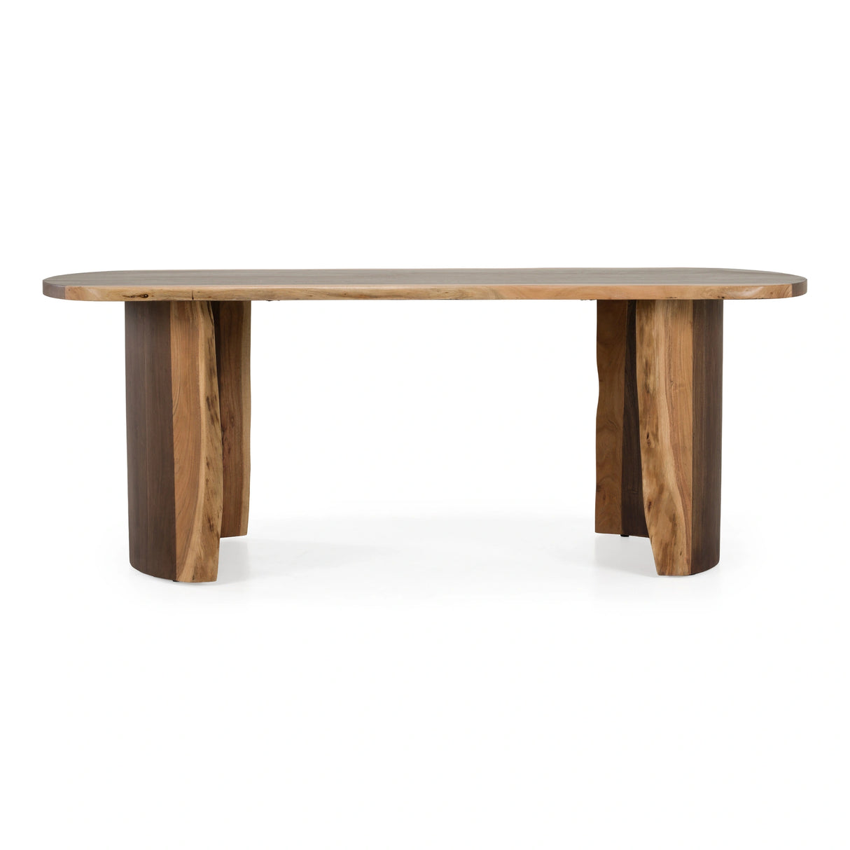 Orville - Modern Live Edge Acacia Dining Table
