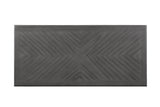 Amy 5 Pc 60" Counter Storage Table+Chairs-Gray