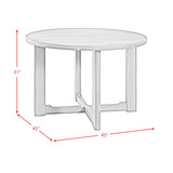 Wakefield 5PC Dining Set with Table and 4 Chairs in Espresso