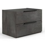 Ferrara - Modern Volcano Oxide Grey 4-Piece Bedroom Set