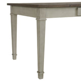 Farmington Dining Set in Medium Brown and Washed Stone