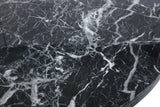 Omni Black Faux Marble Coffee Table