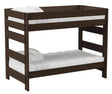 Elements International Cali Kids Twin over Twin Bunk Bed in Brown image