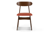 Morocco Dining Chair W/Orange Seat Cushion (2 Per Carton)