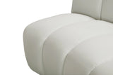 Infinity Cream Velvet Modular Chair