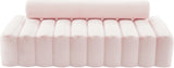 Melody Pink Velvet Sofa