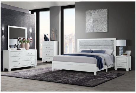 Luccia White Chest