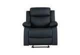 U6026 Pu 72A Glider Recliner with LED