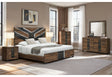 Optimus Brown/Black Bed Group