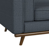 Venus Sofa with Cherry Finished Wooden Front