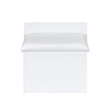 Irvine Mini Dressing Table with Stool, LED and USB in Glossy White