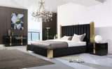 Token Modern Black & Gold Bed