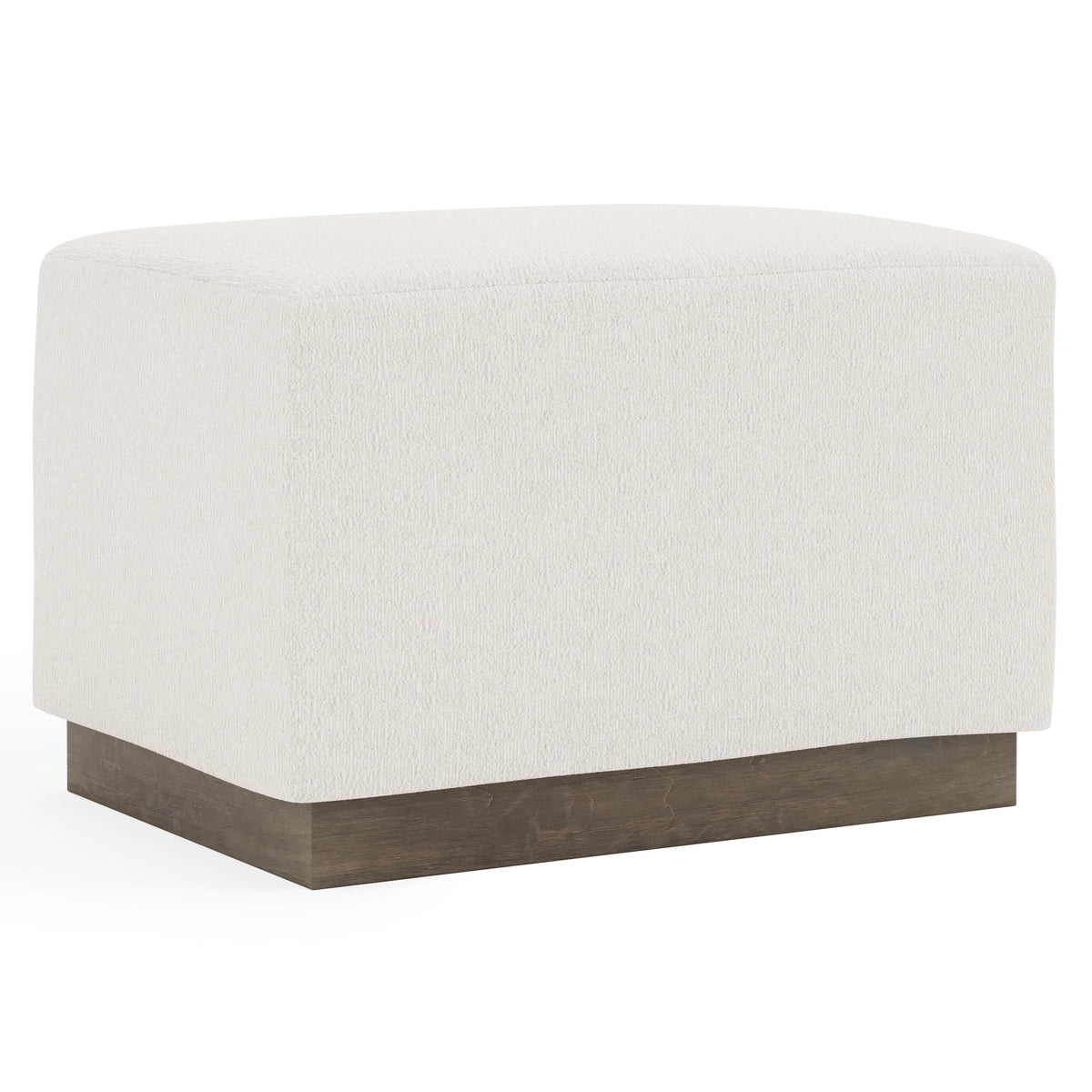 Merino Fabric Cocktail Ottoman