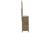 TYBEE DRESSER/SERVER MIRROR-SAND