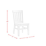 Lakeview Round 5PC Dining Set-Table & Four Chairs