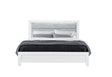Luccia White Bed with LED