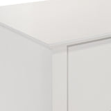 ZODIAC 2 DRAWER NIGHTSTAND-WHITE