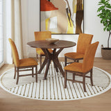 Santa Barbara Dining Side Chair with Fabric in Walnut (2 Per Carton)