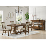 Phillipe Dining Table with with 18"" Leaf in Cherry