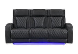 U8611 Blanche Power Reclining Sofa with PHR and LED