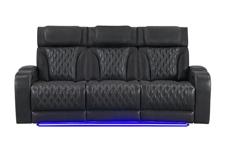 U8611 Blanche Power Reclining Sofa with PHR and LED