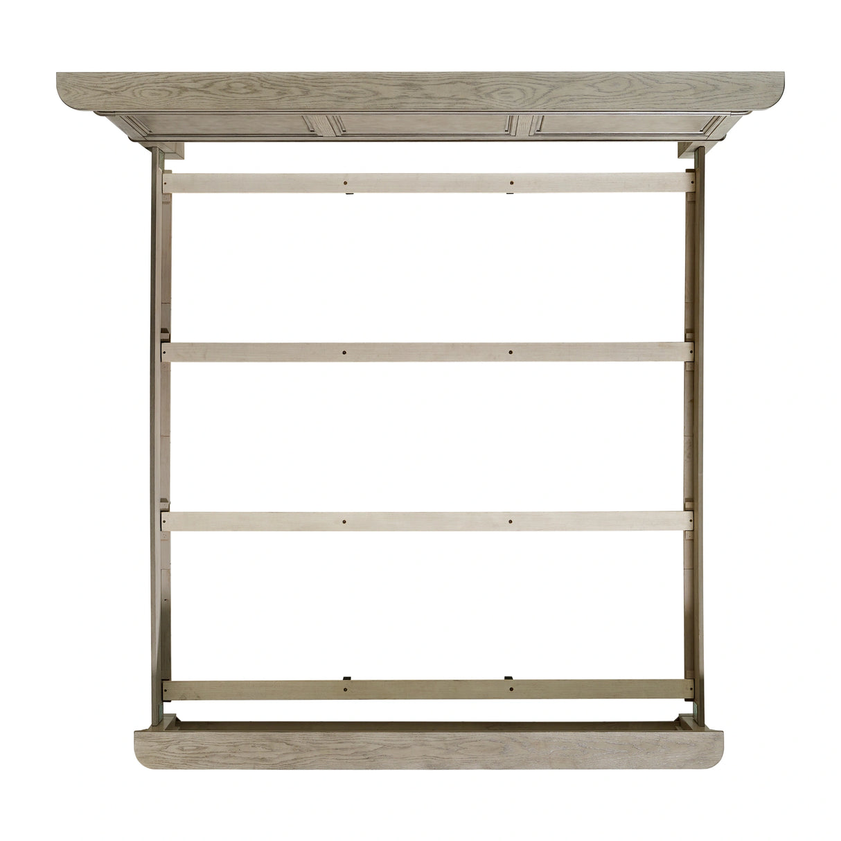 Whit-Ash Panel Bed in Light Grey