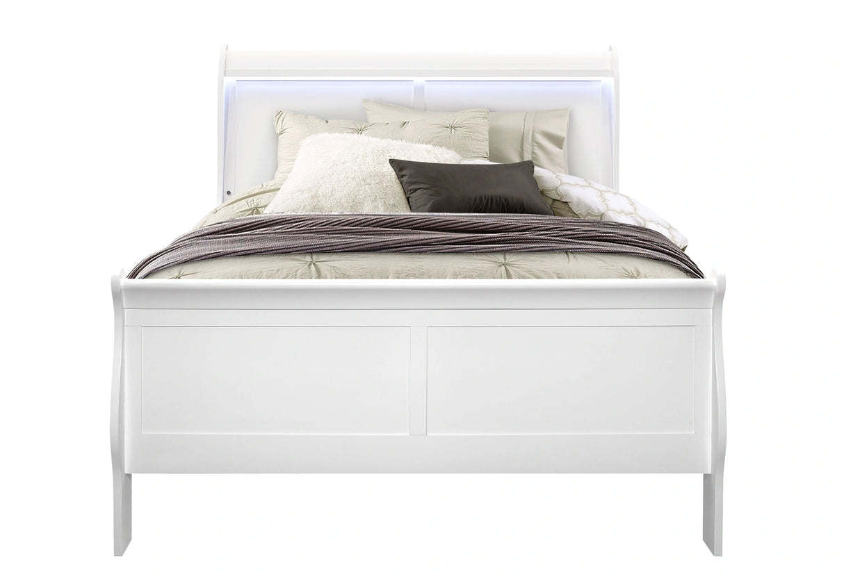 Charlie Bed Group with LED