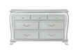 Aria Silver Dresser with LED