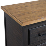 Montrose Storage Bedroom Set in Espresso & Brown