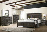 New Classic Furniture Andover 2 Drawer Nightstand in Nutmeg