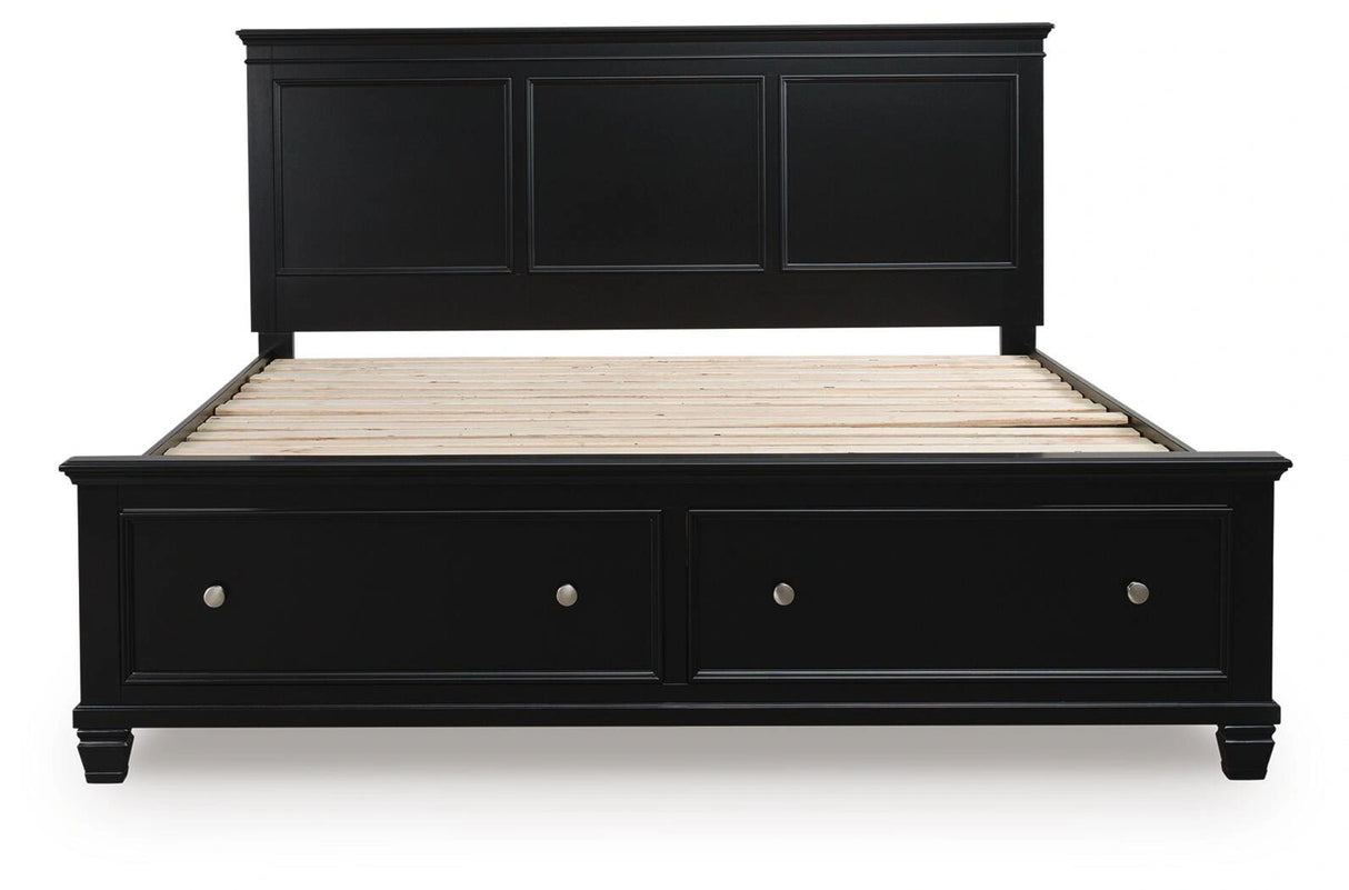 Lanolee Panel Storage Bed