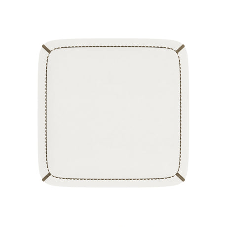 Delta Leather Ottoman