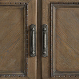 Madison Park Server and Hutch with LED in Walnut