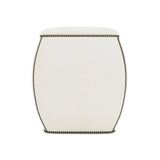 Delta Leather Ottoman