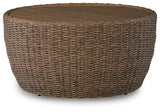 Double Point Outdoor Coffee Table