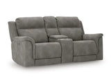 Next-Gen DuraPella Power Reclining Loveseat with Console