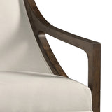 Hopkins Chair w/Brown Arm Columbia Natural(ISTA 3)