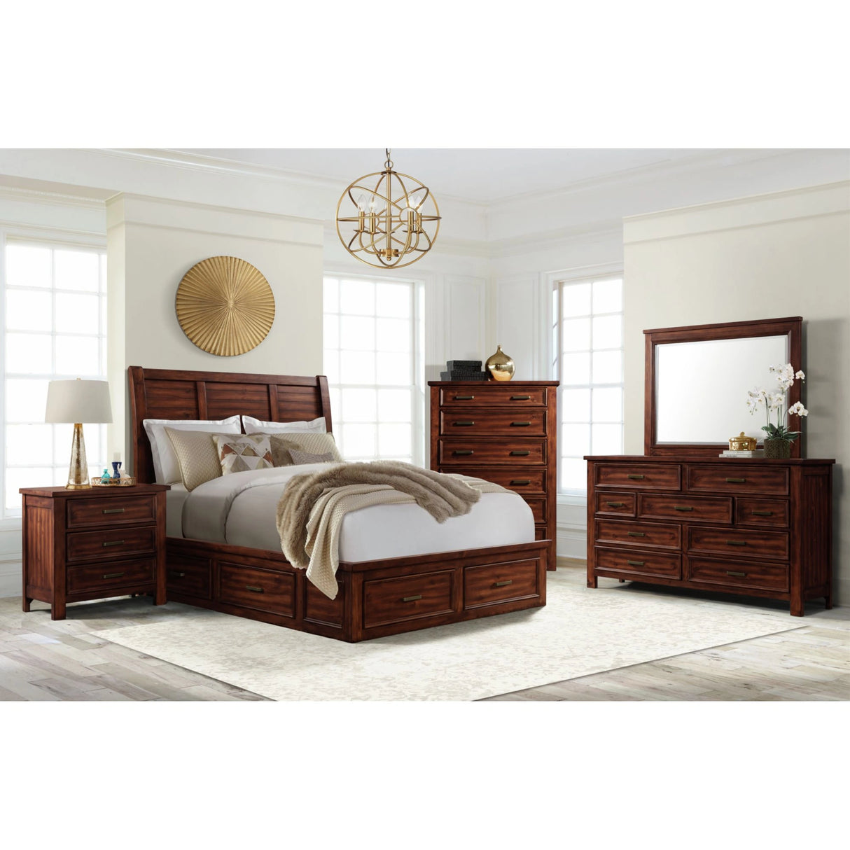 Sullivan Dresser and Mirror Set