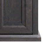 Macau Console with 23"" Fireplace Insert in Grey