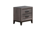 Kate Grey Queen Bed, Dresser, Mirror, Chest and 2 Nightstands