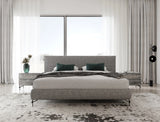 Aria - Italian Modern Multi Grey 4-Piece Bedroom Set