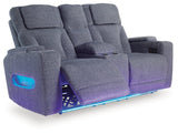 Studio Cave Power Reclining Loveseat with Console
