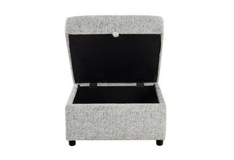 U9401 Nickel Sofa Bed Ottoman with Storage